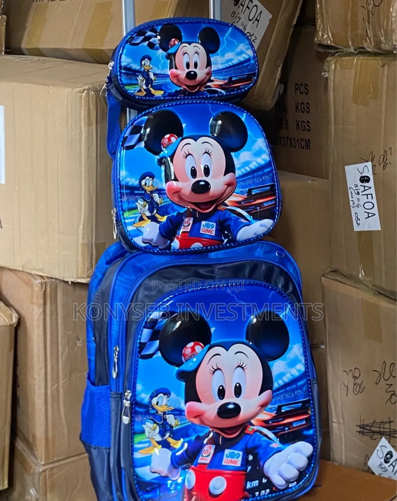 Wheel Kids School Bag