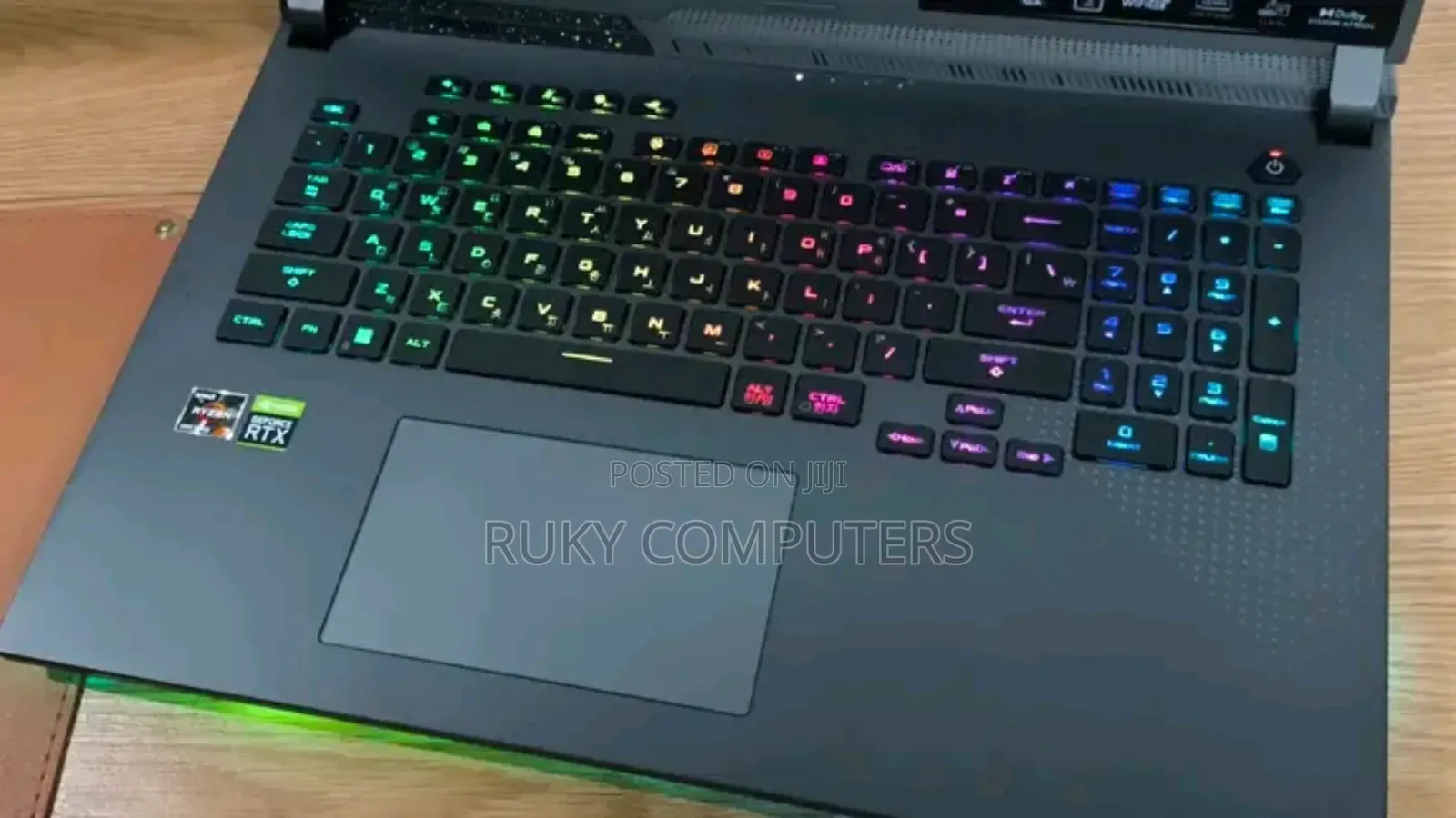 New Laptop Asus ROG Strix G17 16GB AMD Ryzen 7 SSD 512GB