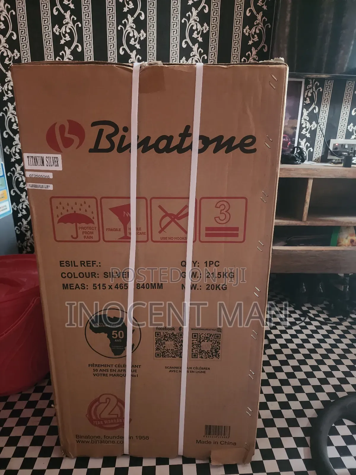 Single Door Binatone Fridge.