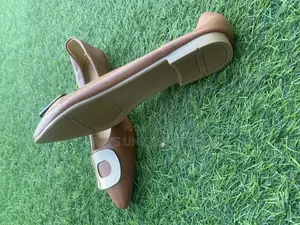 Cocoa Luxe Buckle Flats
