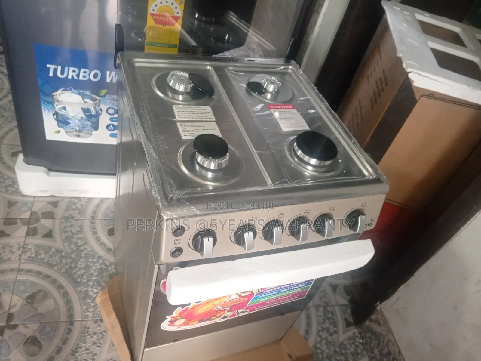 Icona Cool Max 50x50 Standing Cooker With Oven