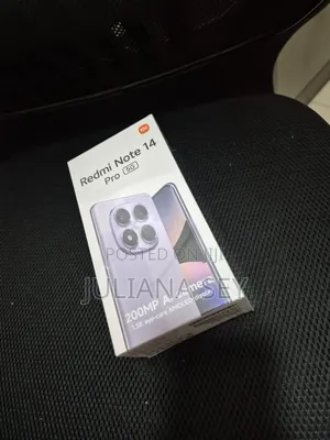 New Xiaomi Redmi Note 14 Pro 5G 512 GB Black