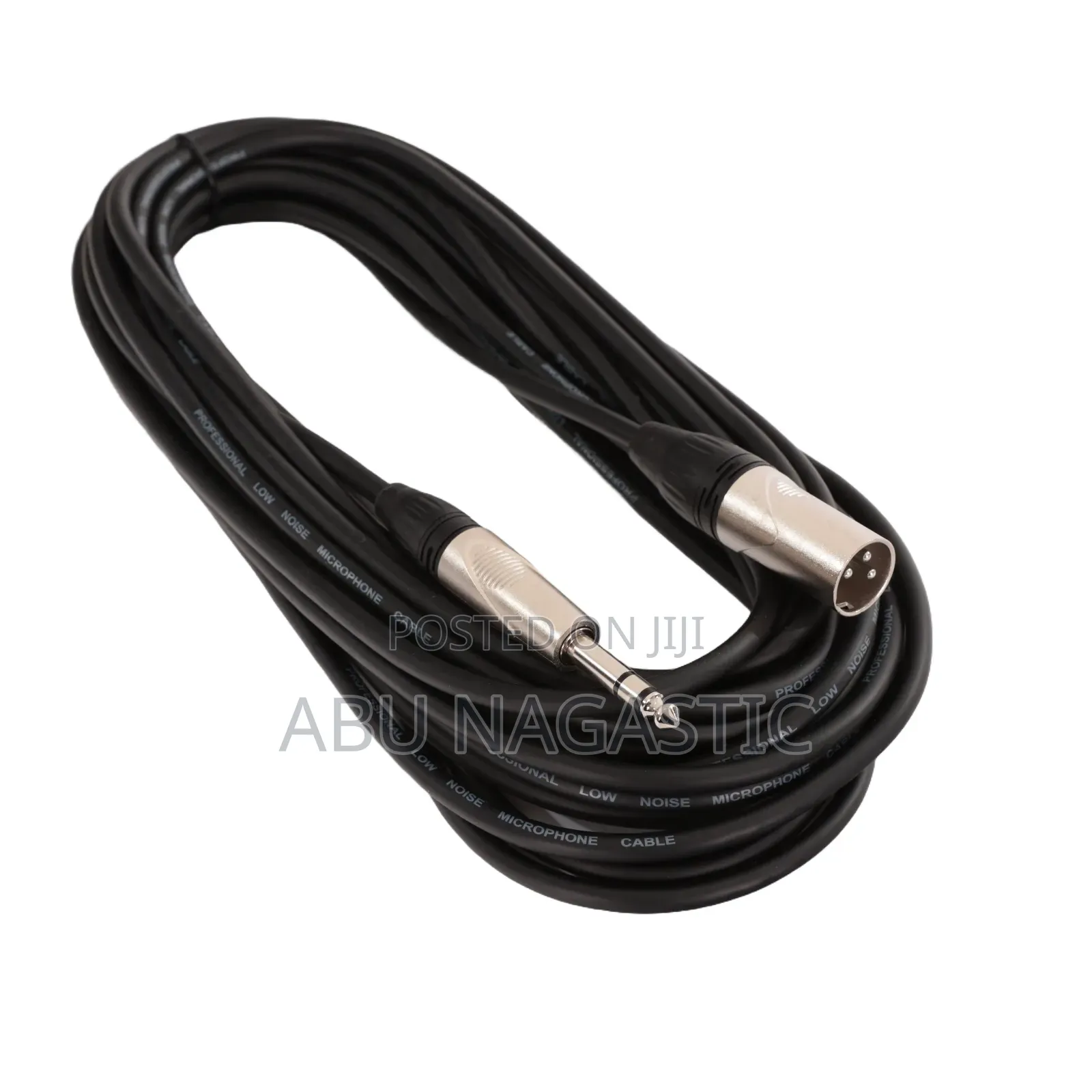Male XLR 3 Pin to TRS Audio Jack Cable