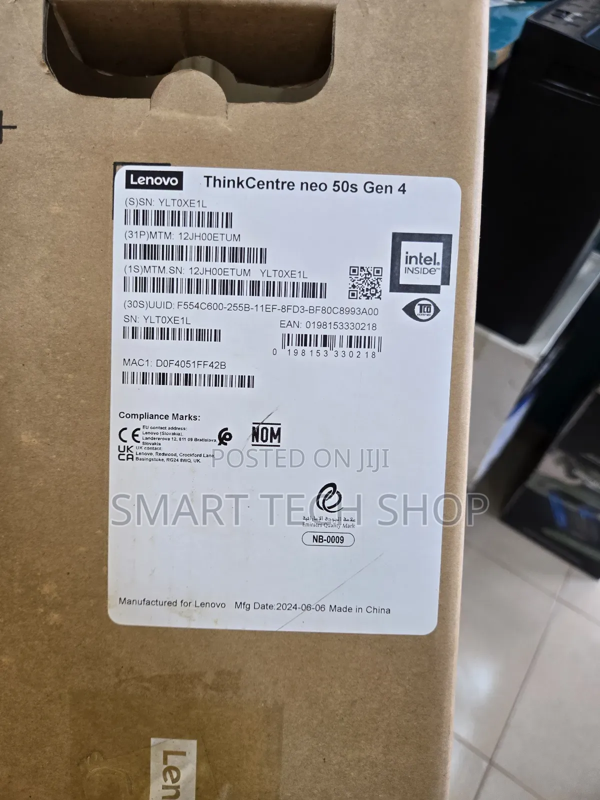 New Desktop Computer Lenovo 8GB Intel Core i3 HDD+SSD 256GB