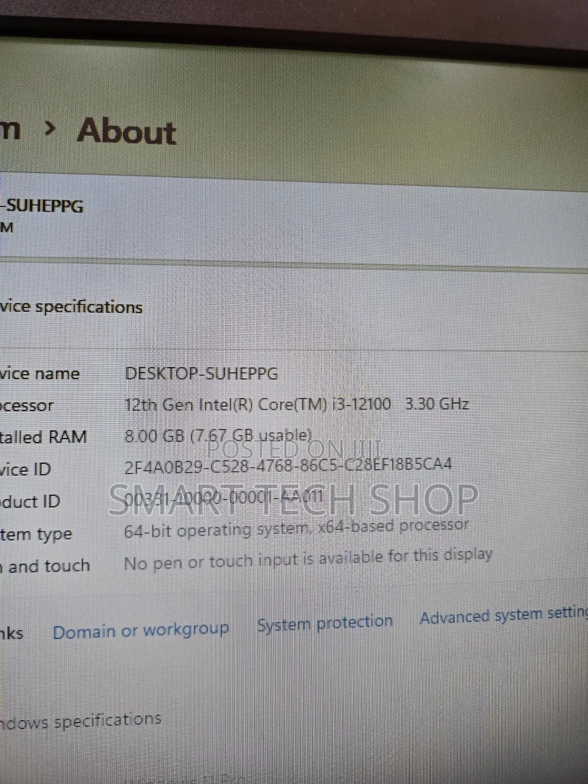 New Desktop Computer Lenovo 8GB Intel Core i3 HDD+SSD 256GB