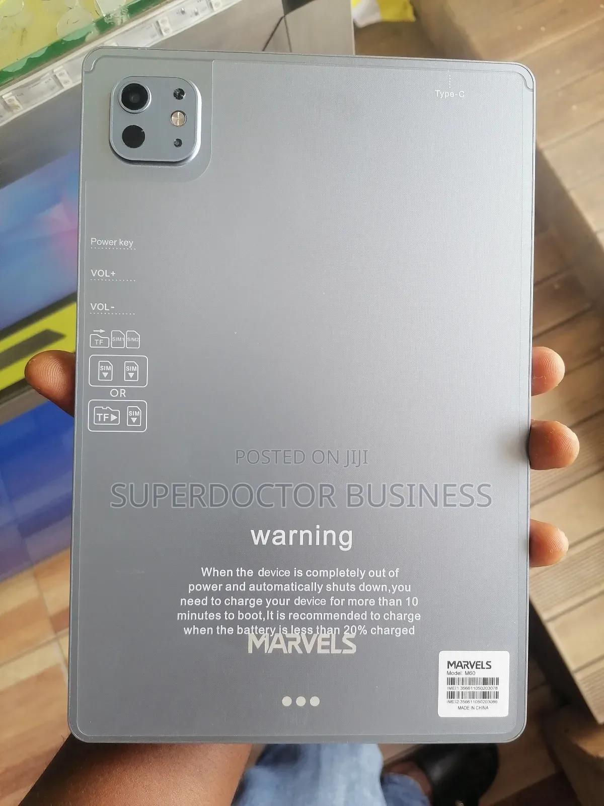 New Tablet 128 GB Silver