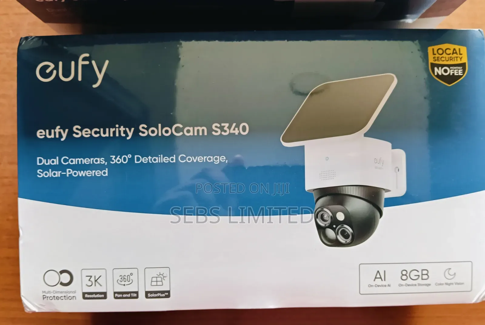 Eufy 360° Solar Outdoor Security Camera