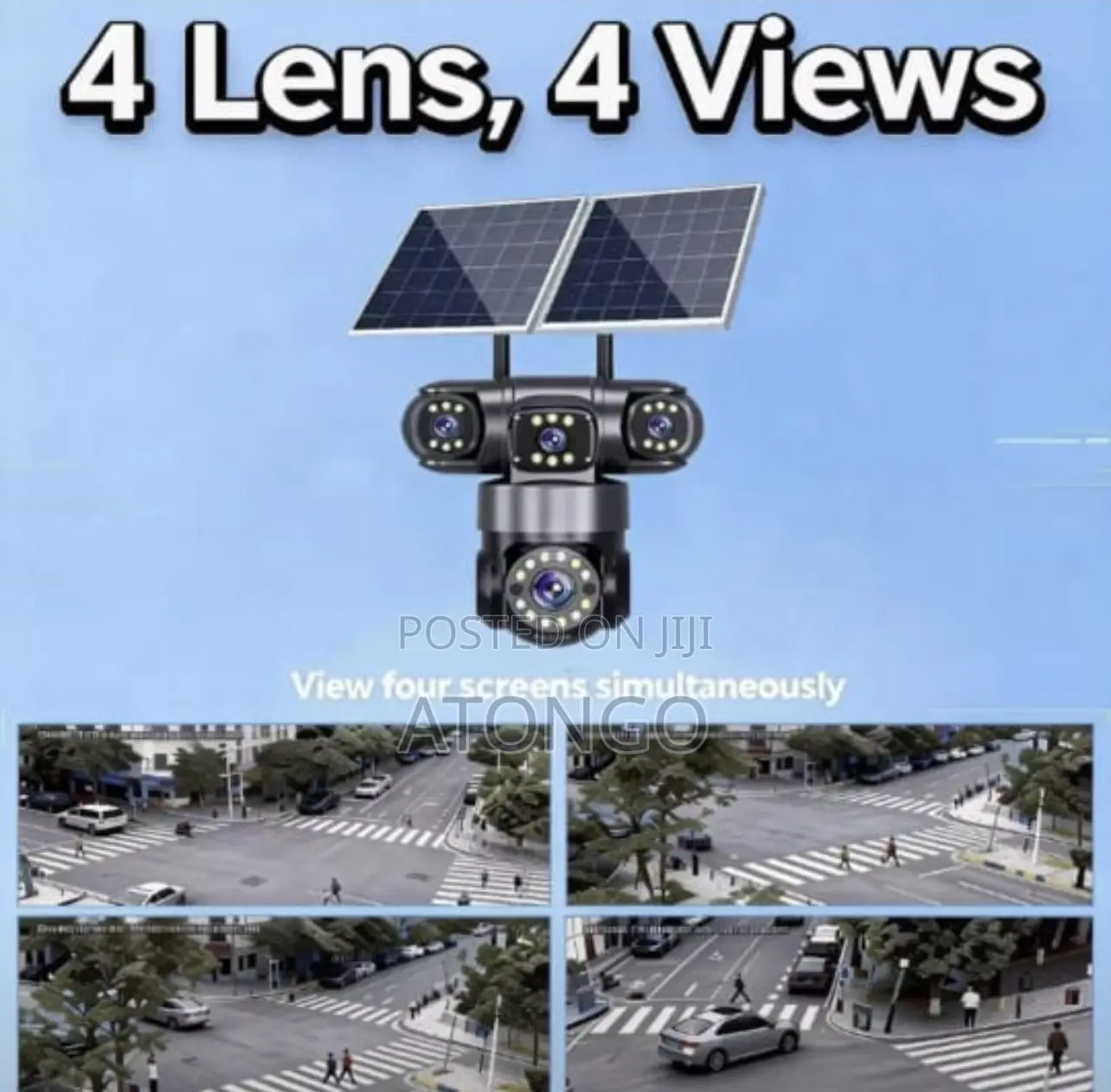 4g Solar Security Cameras