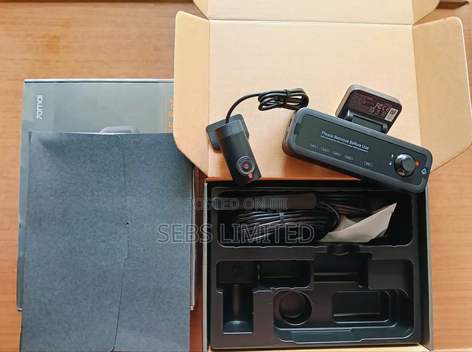 70mai Dashcam T800e - 3 Cameras + App + Voice Control + GPS + Wifi 6