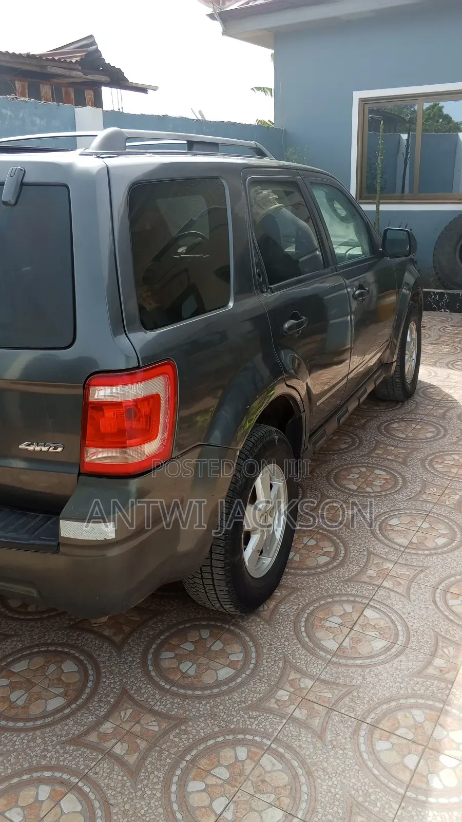 Ford Escape Hybrid Limited 4x4 2009 Gray