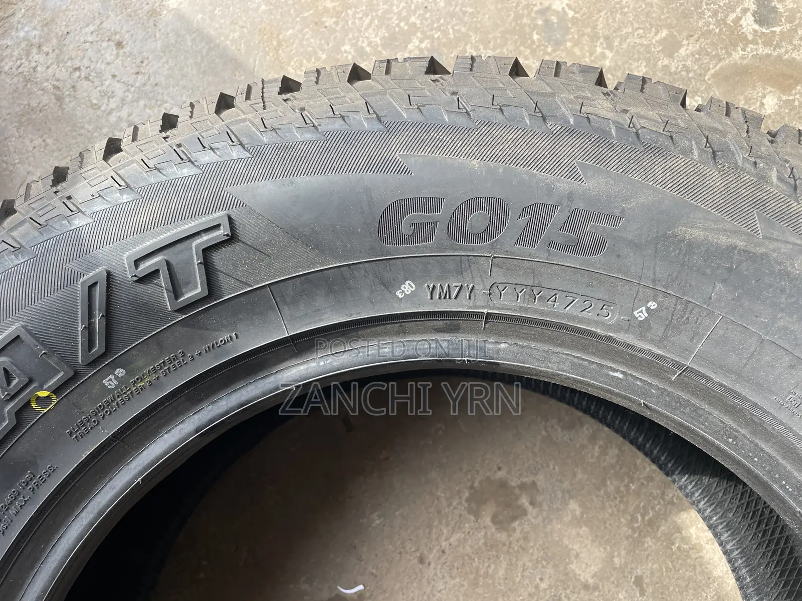 285/65r17 116h,Yokohama Geolandar a/T Go15