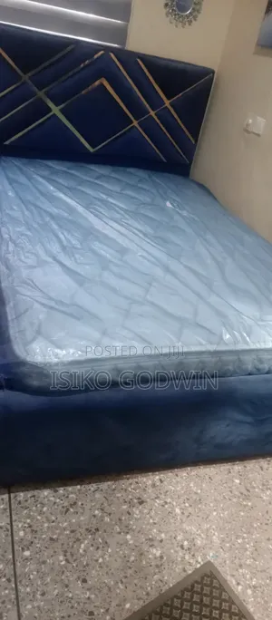 Double Bed Frame and Foreign Mattress