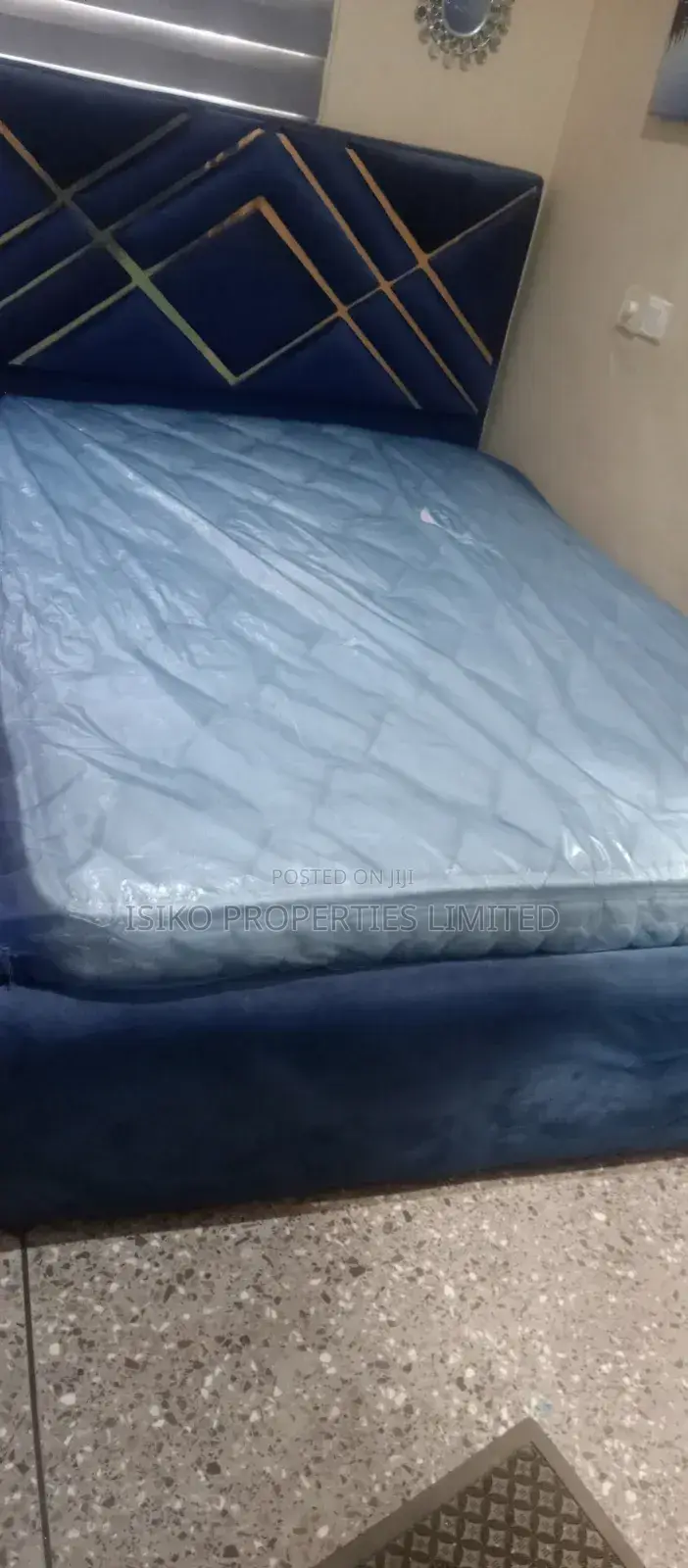 Double Bed Frame and Foreign Mattress