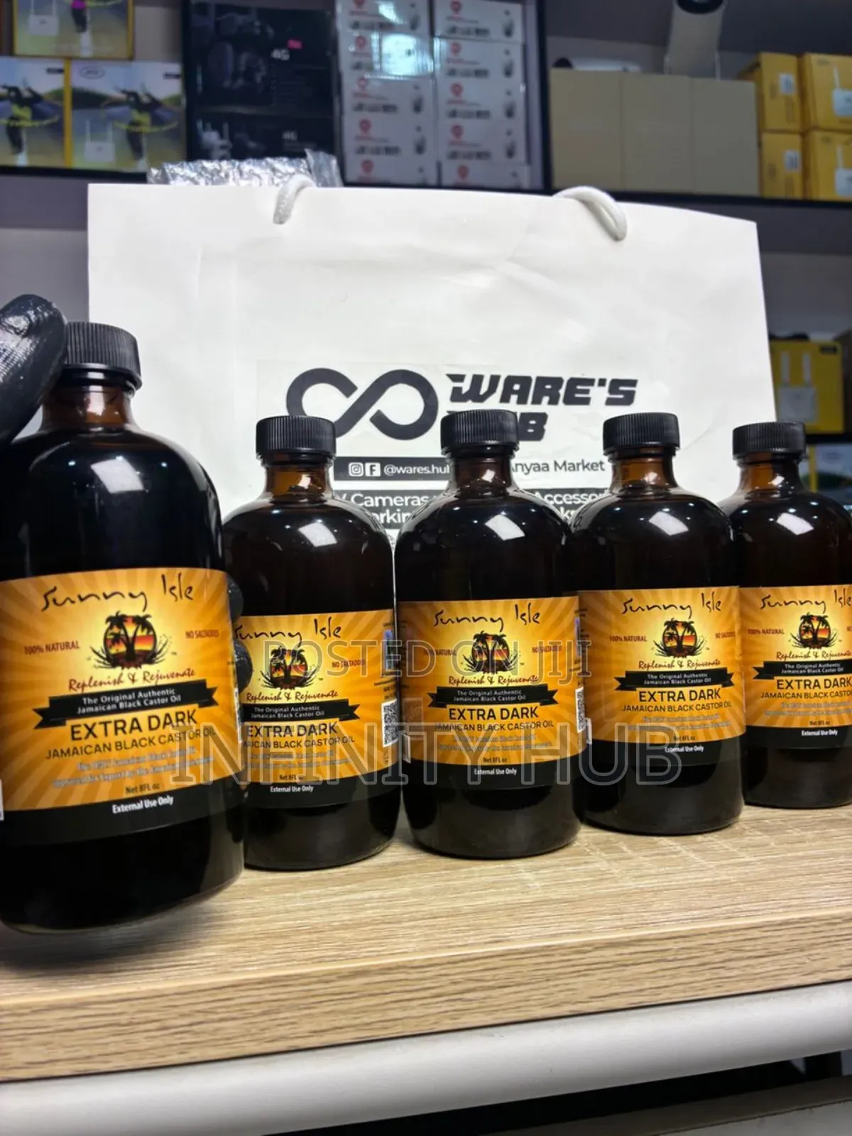 Jamaica Caster Oil Large Size