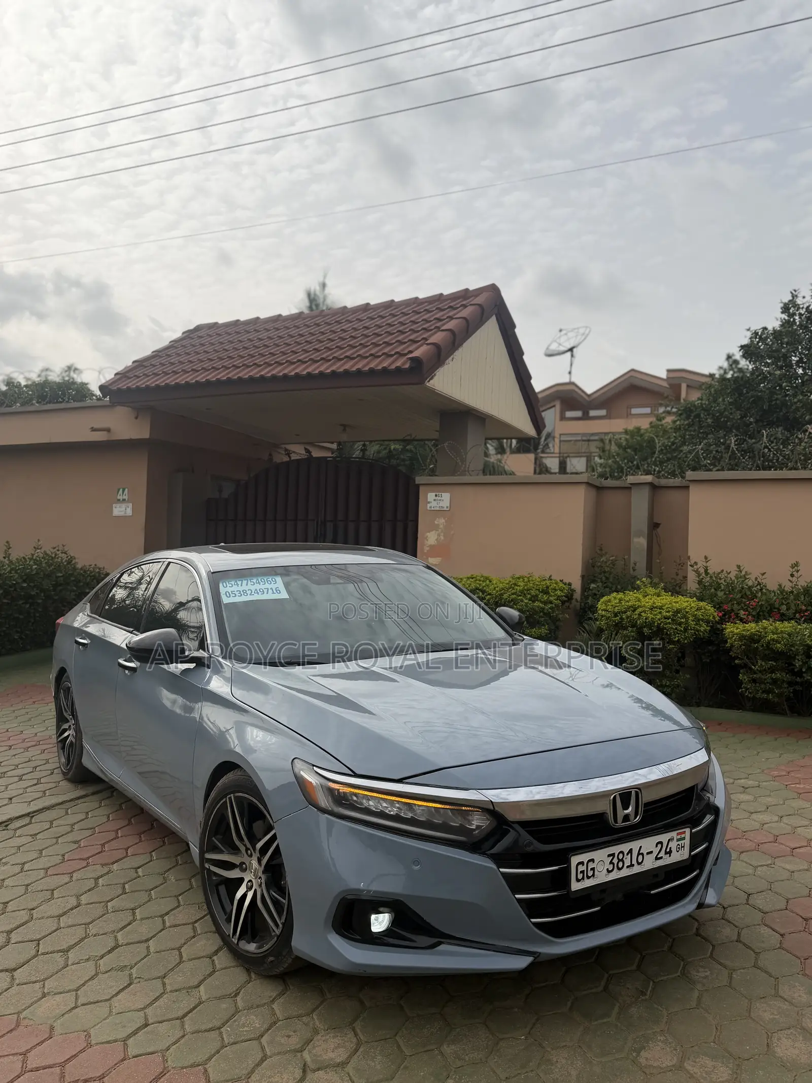 Honda Accord Touring 2.0T 2021 Blue