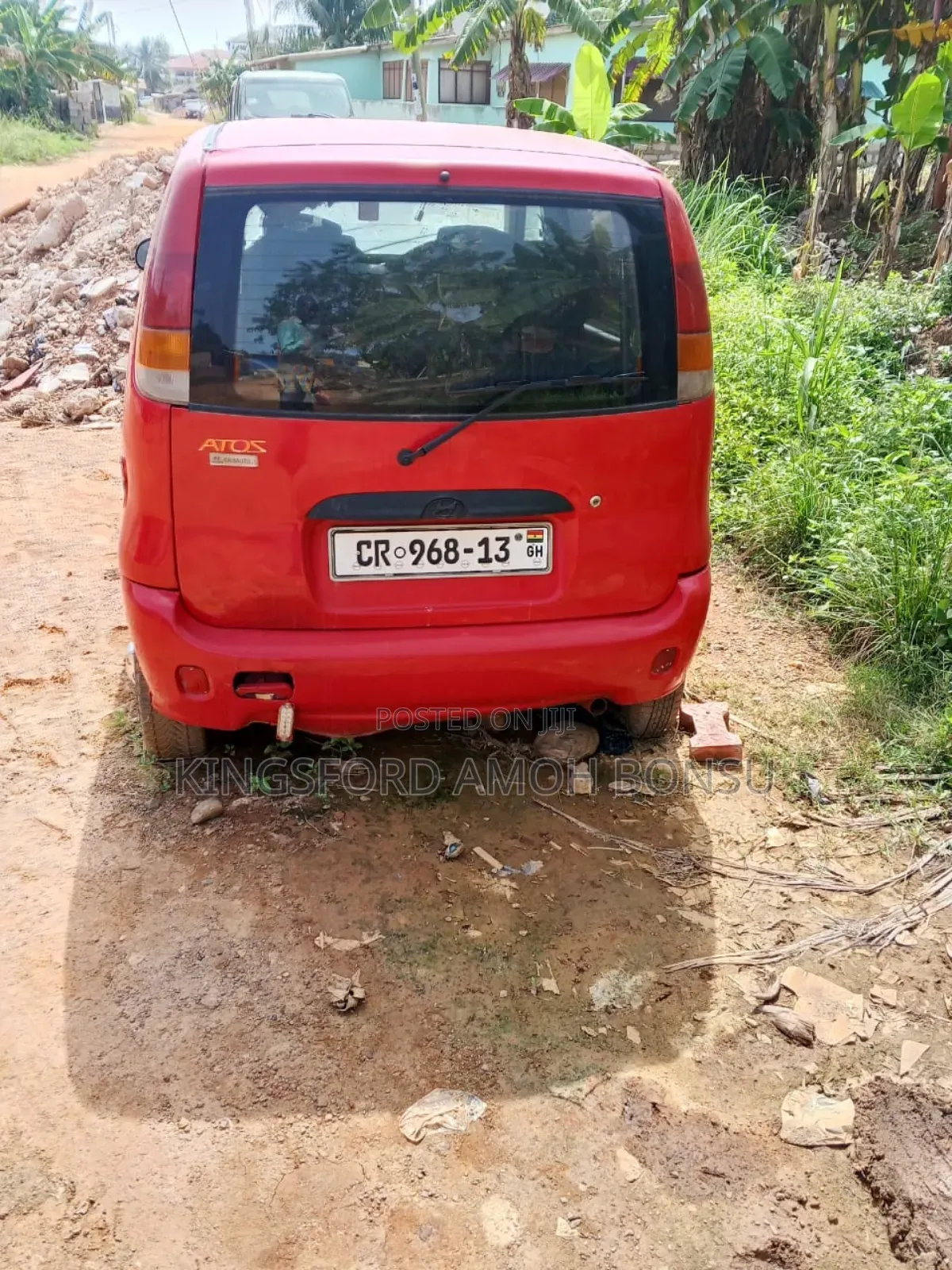 Hyundai Atos 2007 Red