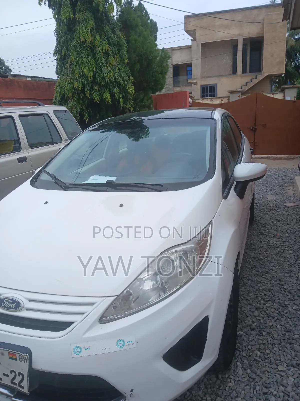 Ford Fiesta Se Sedan 2012 White