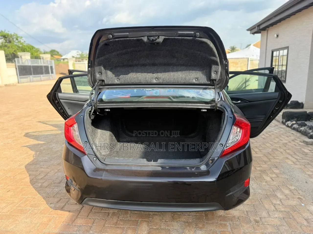 Honda Civic LX 2dr Coupe (2.0L 4cyl) 2016 Black