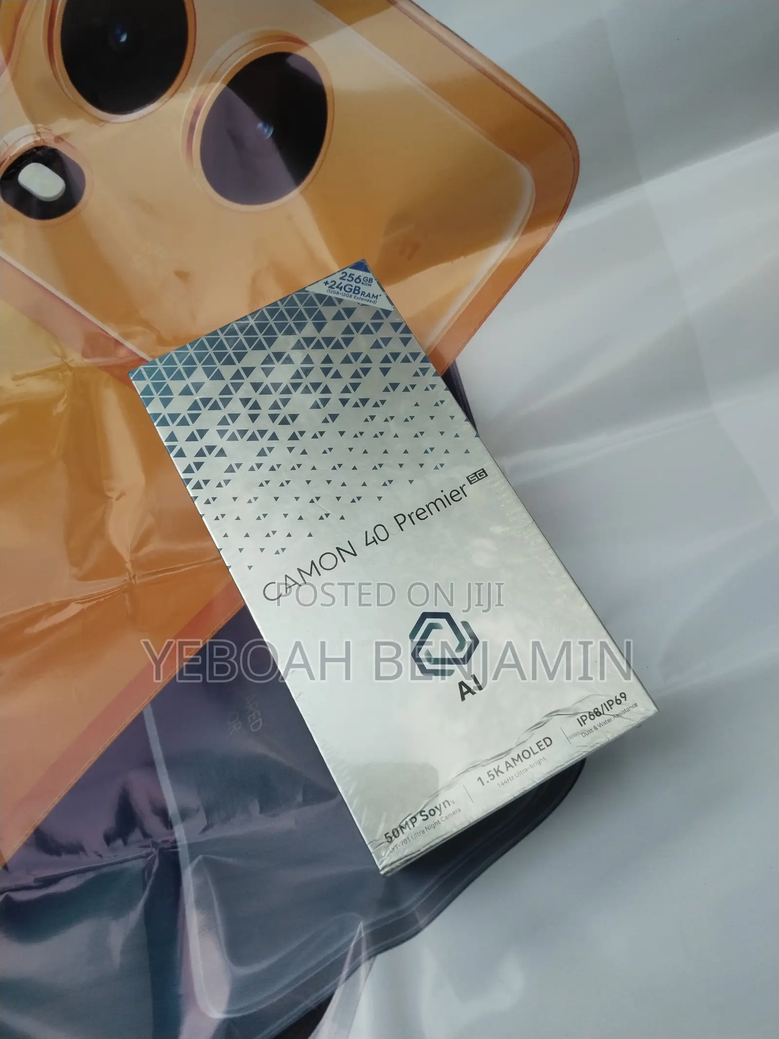 New Tecno Camon 40 Premier 256 GB Gray