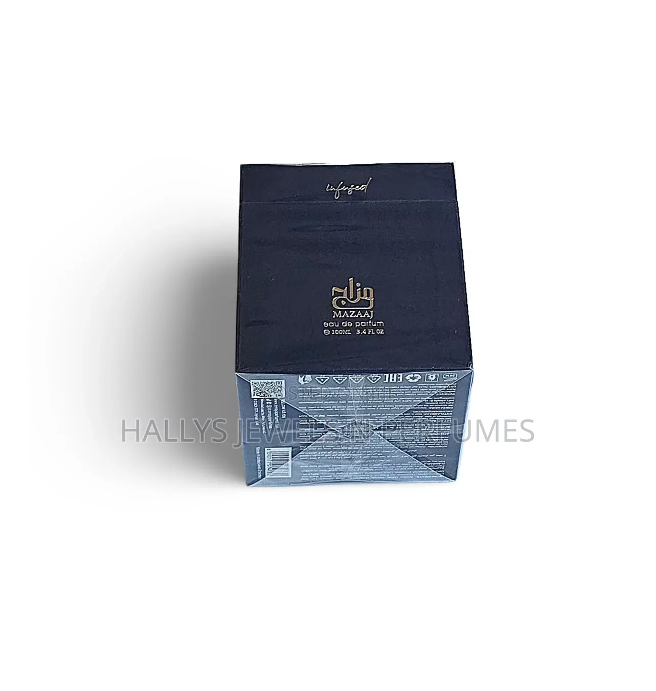 Mazaaj Infused Perfume by Zimaya, 100ml, Men's