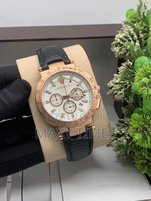 Original Versace Leather Watches
