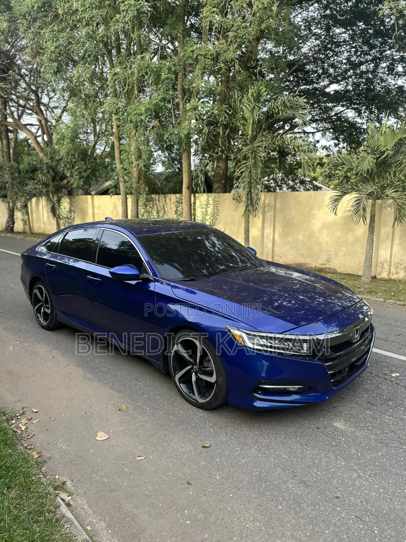 Honda Accord Sport (2.0L 4cyl Turbo 6M) 2019 Blue