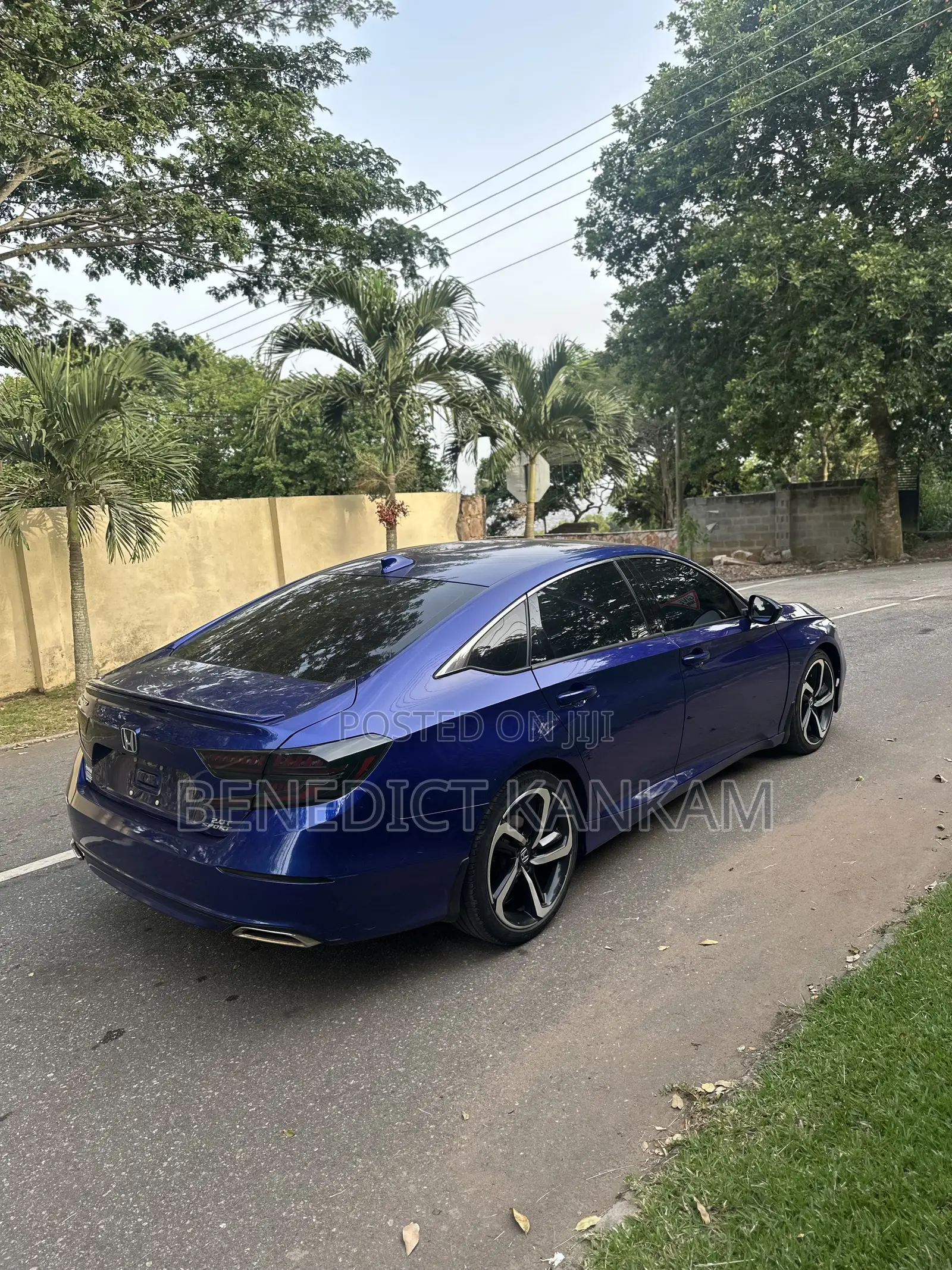 Honda Accord Sport (2.0L 4cyl Turbo 6M) 2019 Blue