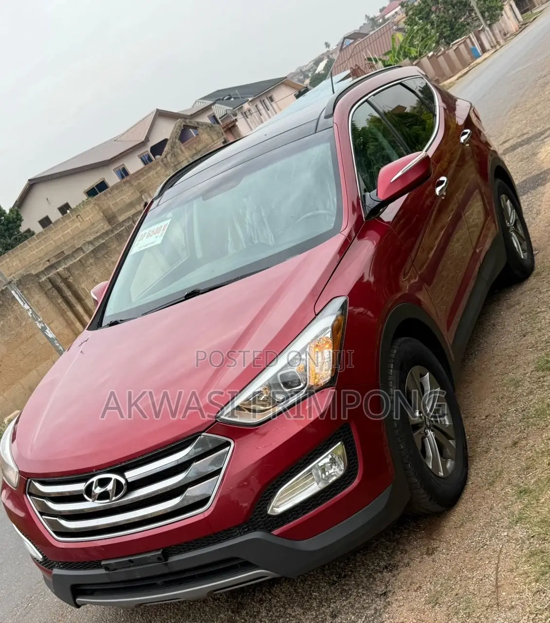 Hyundai Santa Fe SE Ultimate AWD 2017 Red