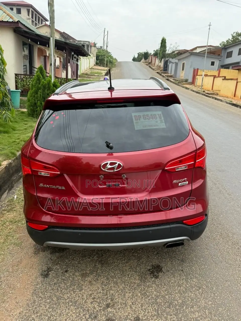 Hyundai Santa Fe SE Ultimate AWD 2017 Red