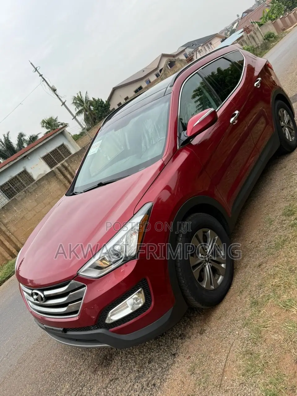 Hyundai Santa Fe SE Ultimate AWD 2017 Red