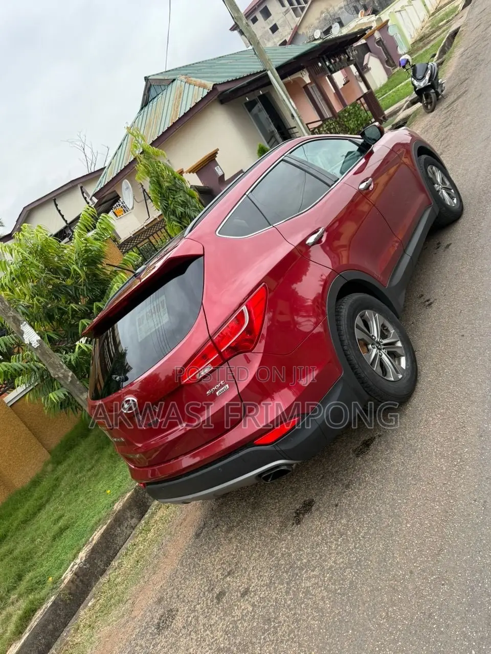 Hyundai Santa Fe SE Ultimate AWD 2017 Red