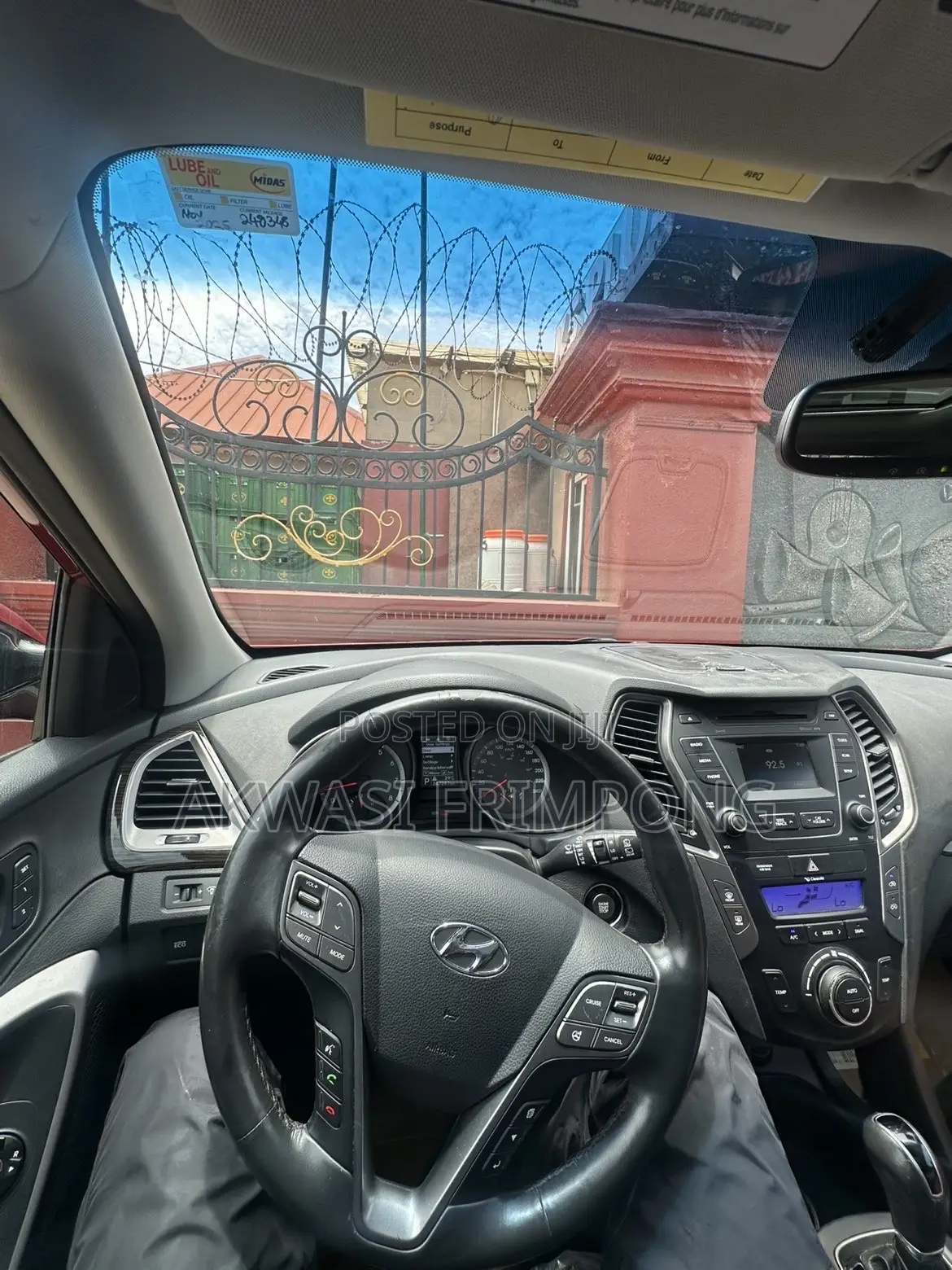 Hyundai Santa Fe SE Ultimate AWD 2017 Red