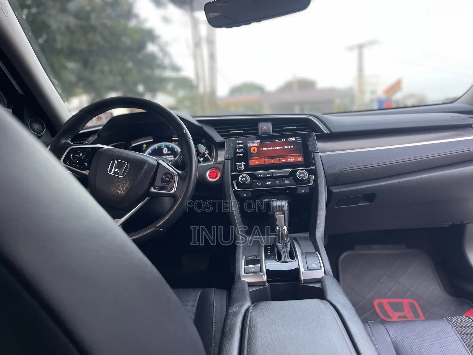 Honda Civic EX-L Sedan 2019 White