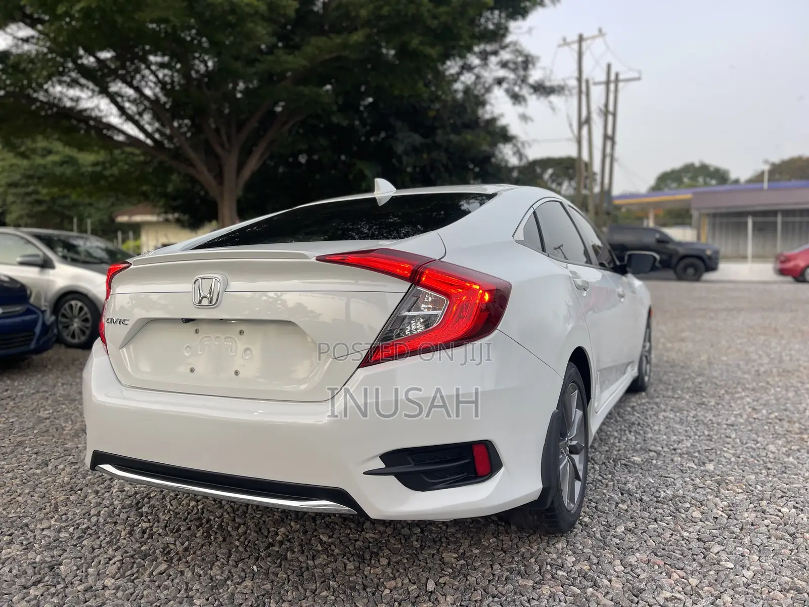 Honda Civic EX-L Sedan 2019 White