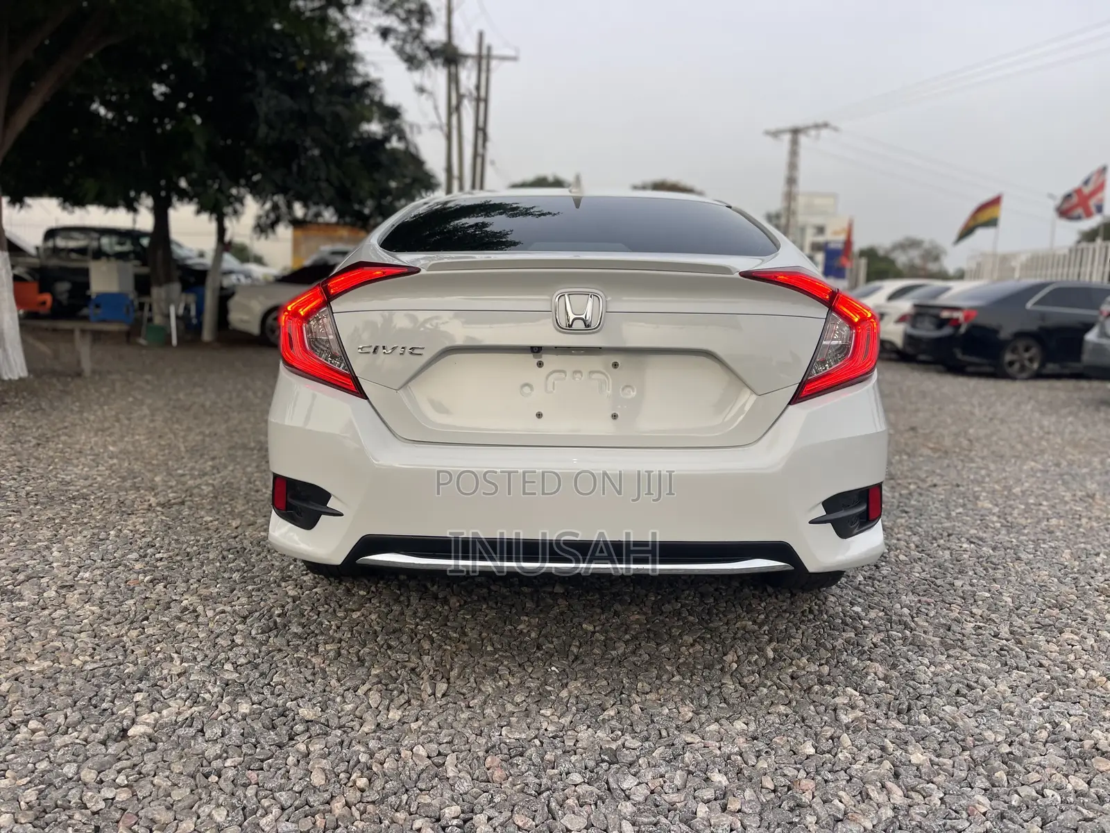 Honda Civic EX-L Sedan 2019 White