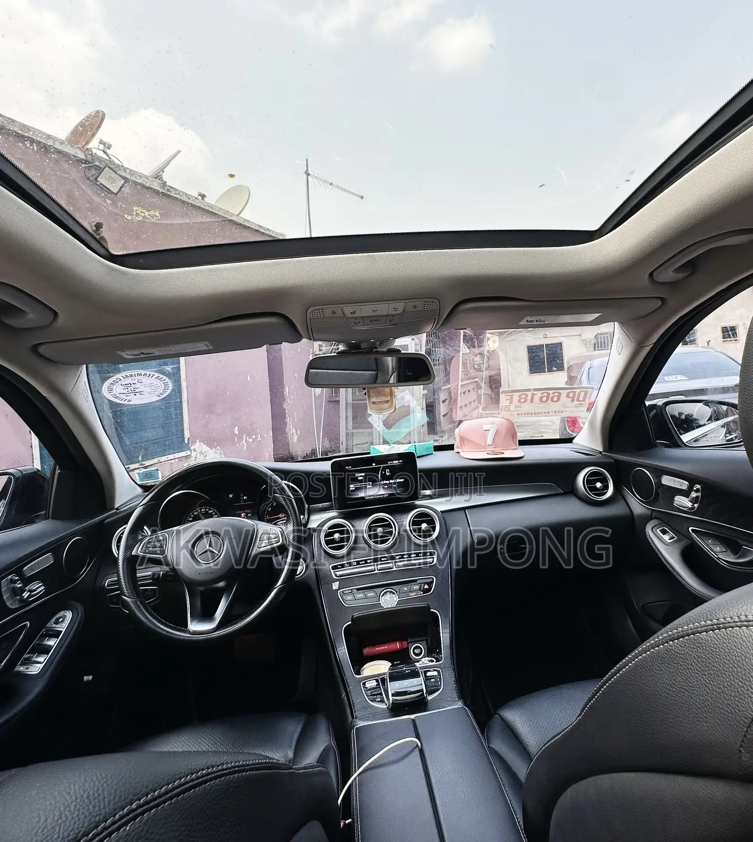 Mercedes-Benz C300 Sport 4Matic Sedan AWD (2.0L 4cyll 7A) 2016 Black