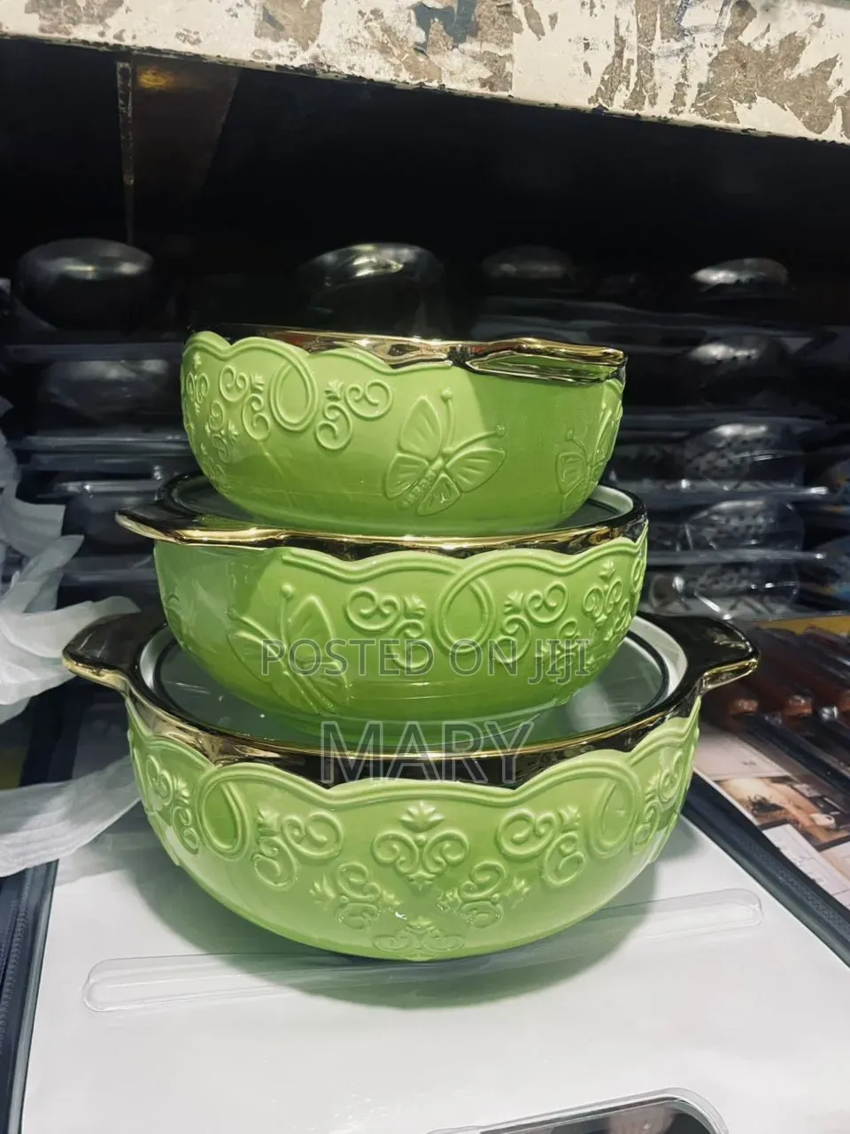 3 Set Ceramic Bowls
