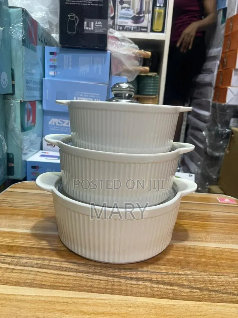 3 Set Ceramic Bowls