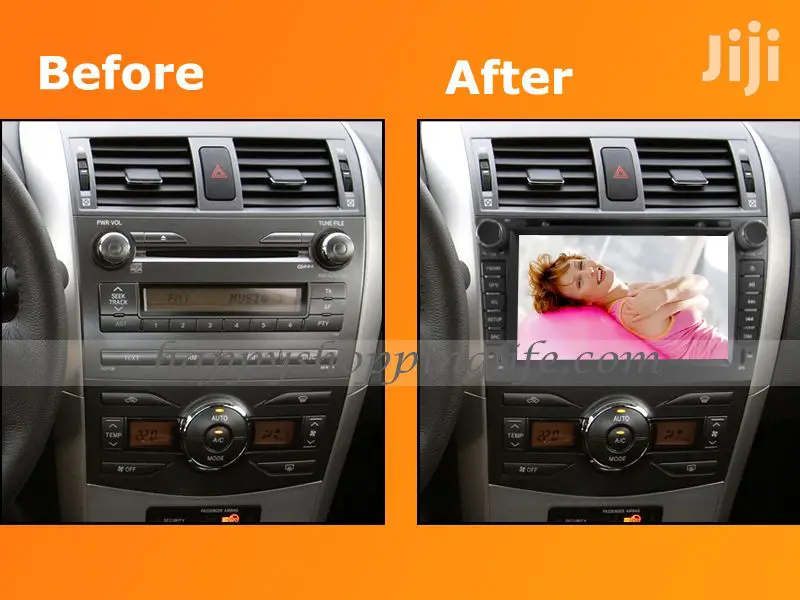Original Corrola DVD Player and Also Take Reverse Camera