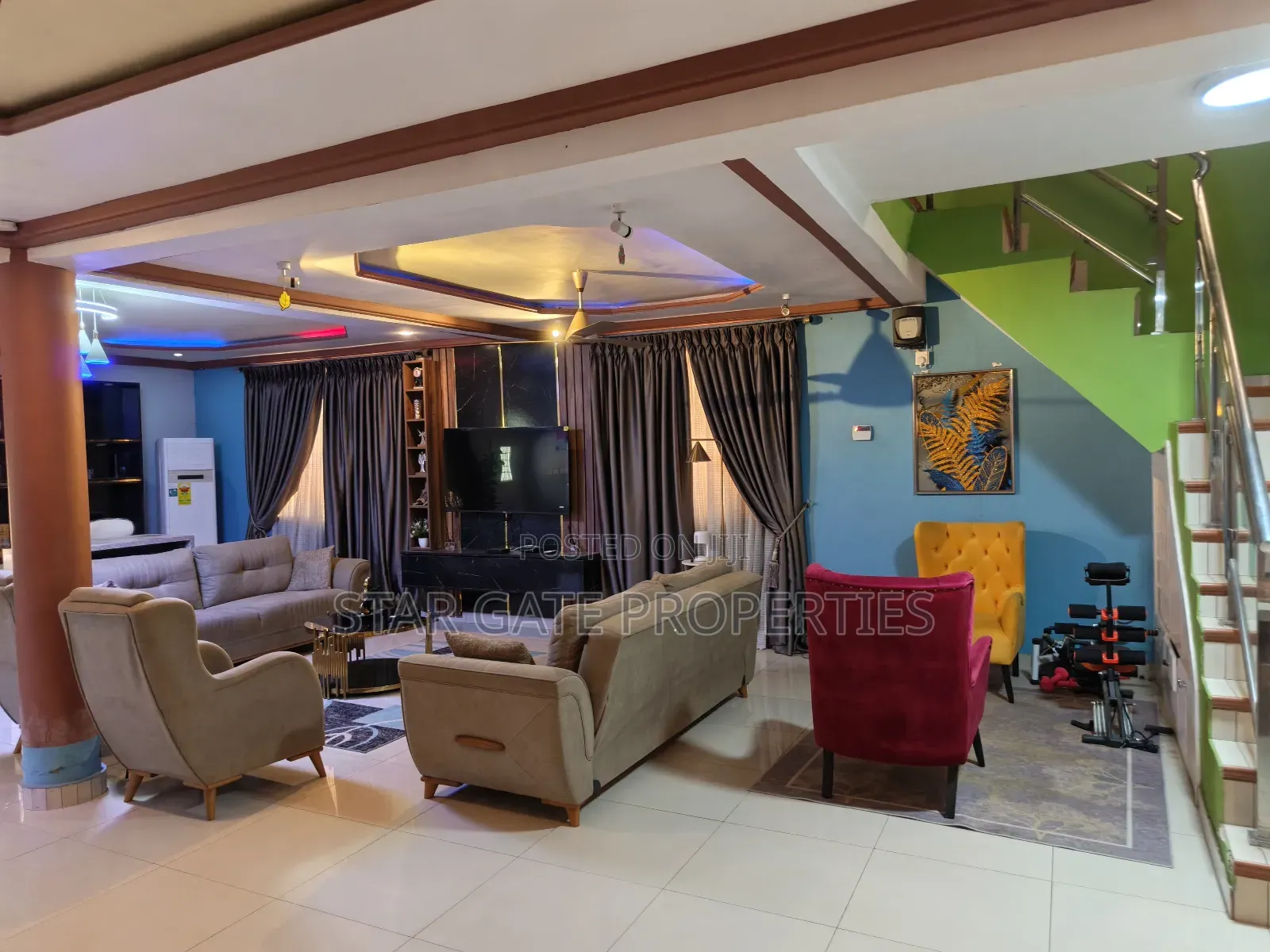 Furnished 5bdrm House in Star Gate Properties, Afigya-Kwabre for sale