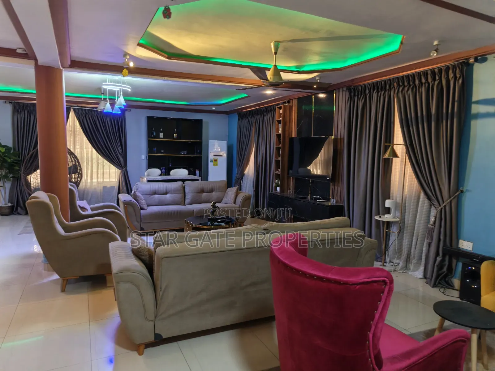Furnished 5bdrm House in Star Gate Properties, Afigya-Kwabre for sale