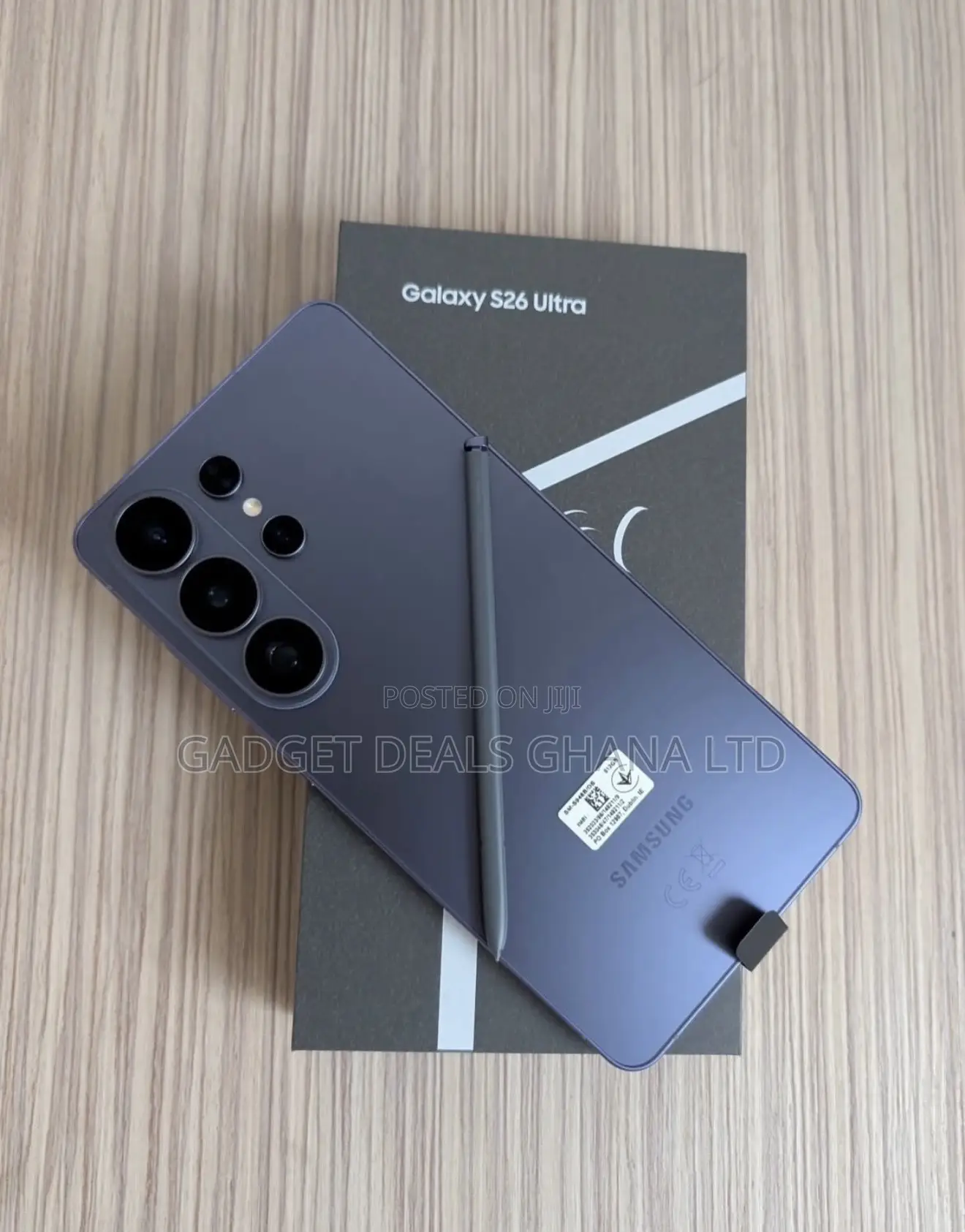 New Samsung Galaxy S26 Ultra 5G 1 TB Black