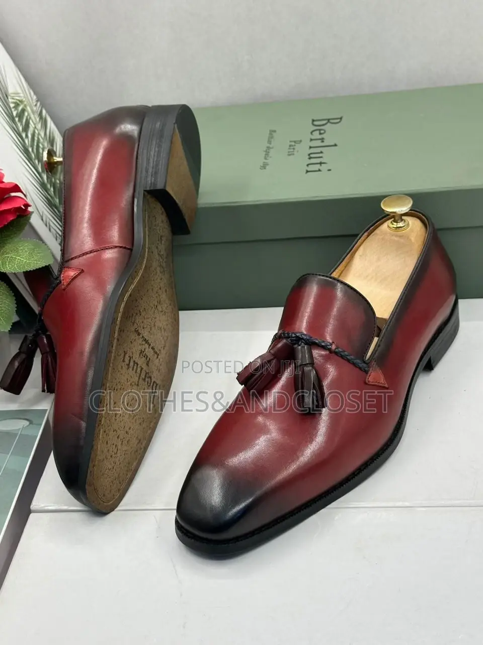 Ivan Troy Marco Red Tassel Loafers