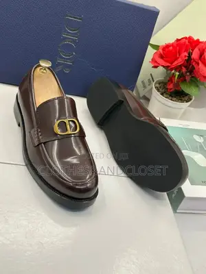 Dior Archie Loafers in Deep Brown Smooth Calfskin