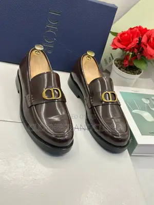 Dior Archie Loafers in Deep Brown Smooth Calfskin