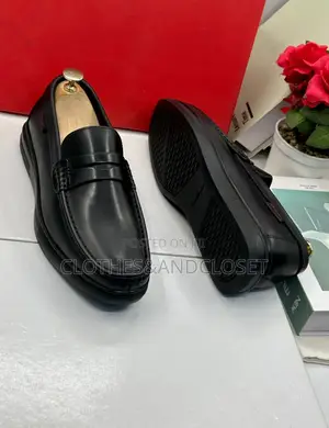 Men’S Black Casual Loafers