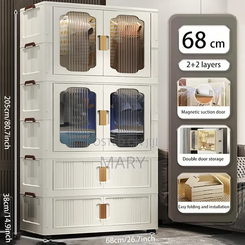 Hight Quality Acrylic Plastic Wardrobe