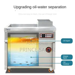 Oil-Water Commercial Large Capacity(60l) Gas(Electric) Fryer