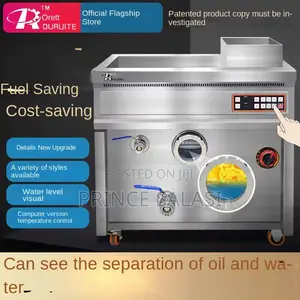 Oil-Water Commercial Large Capacity(60l) Gas(Electric) Fryer