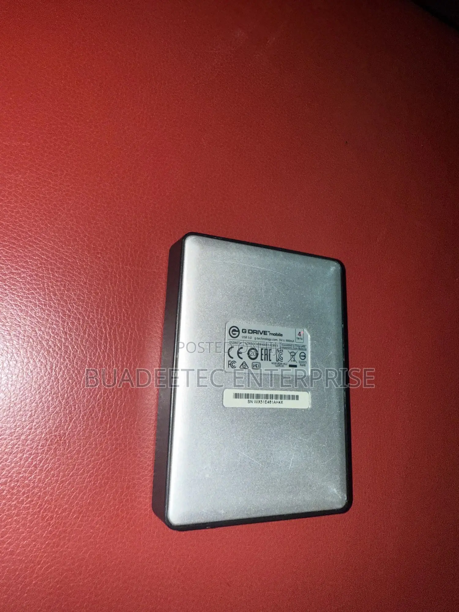 G Drive 4tb External Hard Drive